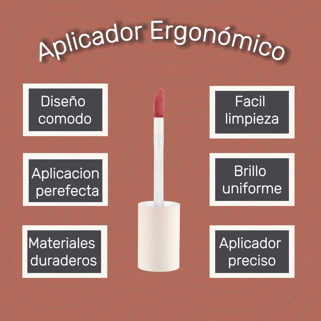 Glow Lips Kit – Efecto Volumen – SET DE 6 GLOSS HIDRATANTES