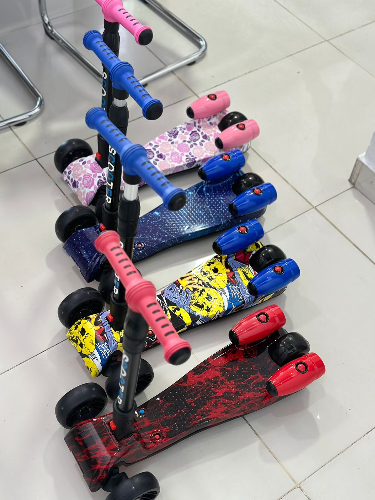 Patineta Scooter con Humo- Pago Contraentrega y Envío gratis