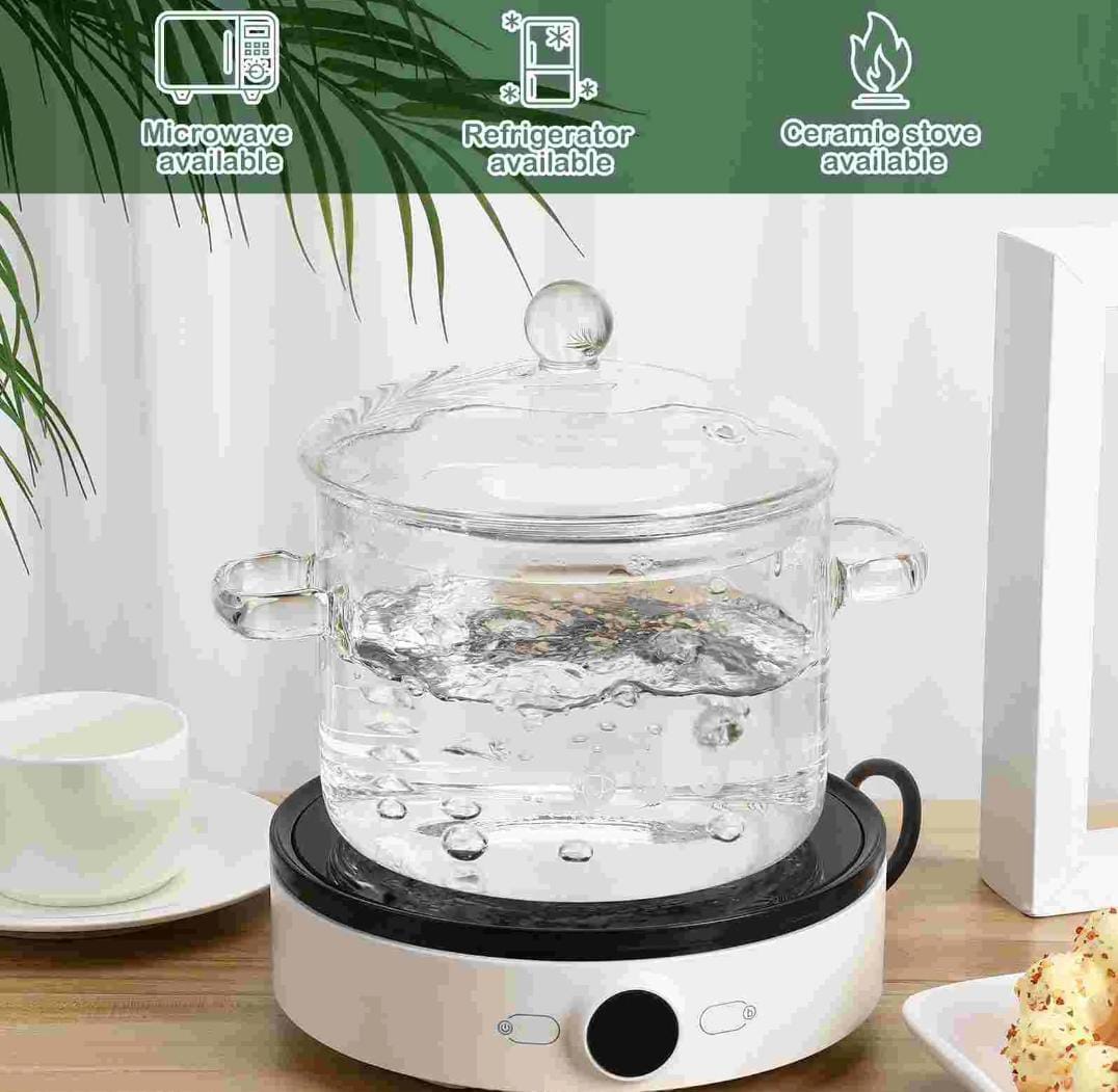 Olla Transparente de VIDRIO - IDEAL PARA TU COCINA