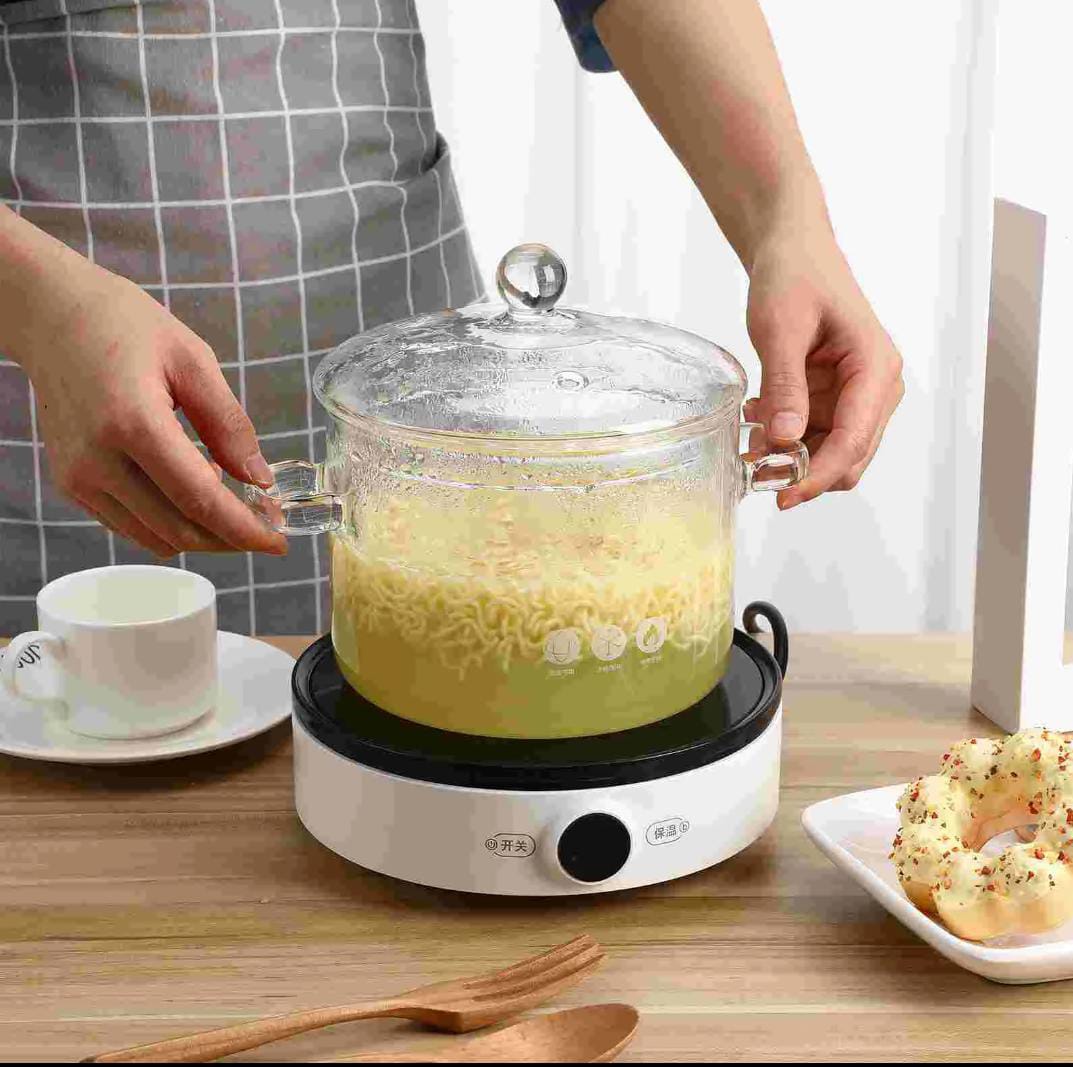 Olla Transparente de VIDRIO - IDEAL PARA TU COCINA