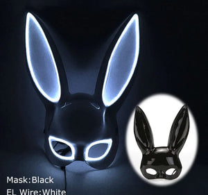 Máscara Conejita Playboy Con Luz