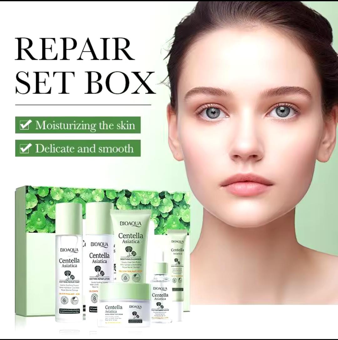 Kit Bioaqua Centella Asiatica - Ideal para Piel Grasa y Acné