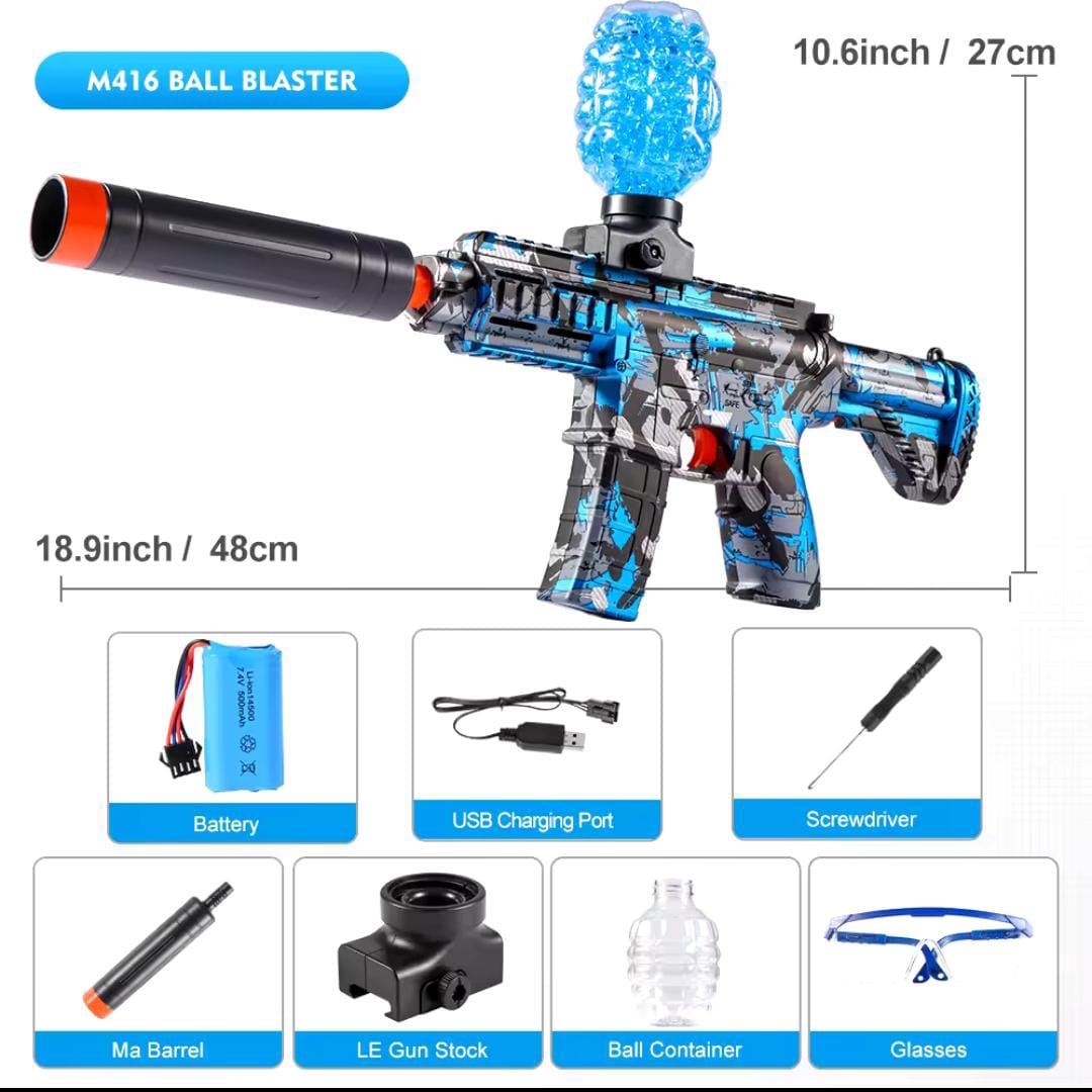 PISTOLA HIDROGEL M416 - Pago Contraentrega y Envio Gratis