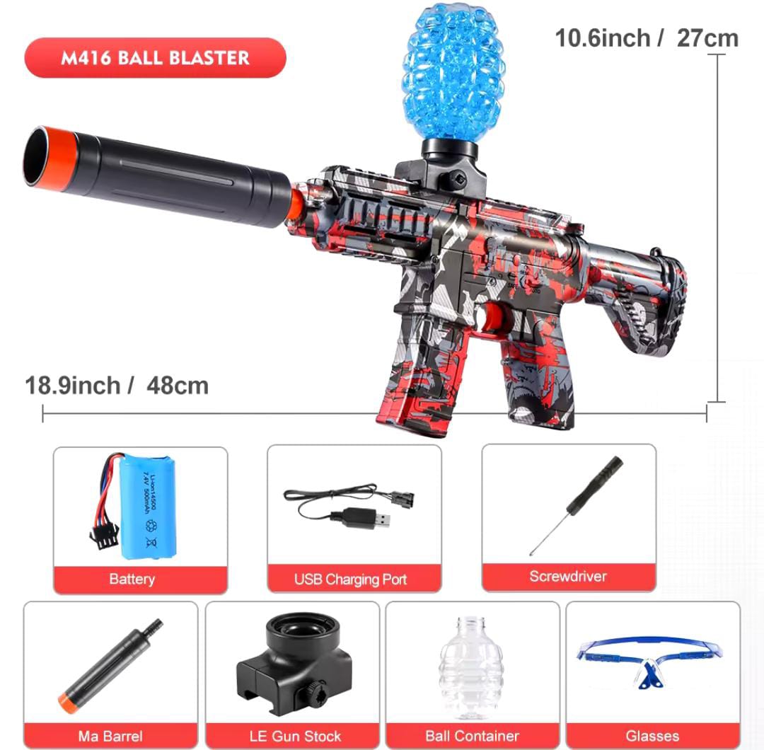 PISTOLA HIDROGEL M416 - Pago Contraentrega y Envio Gratis