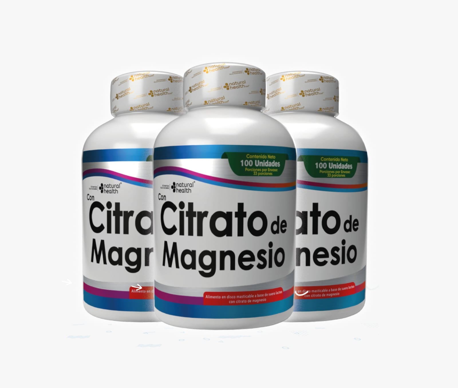 Citrato de Magnesio 100 Cápsulas - Apoya Tu Bienestar Diario
