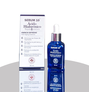 Serum Efecto Rejuvenecedor - Ultra Hidratante con Ácido Hialurónico.