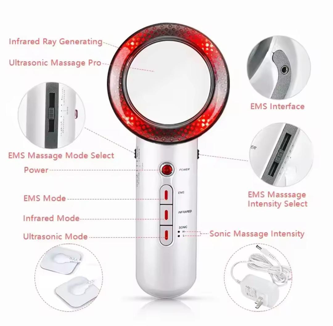 Ultrasonix Pro 3 en 1 - Moldea tu cuerpo - Ultrasonido Cavitación