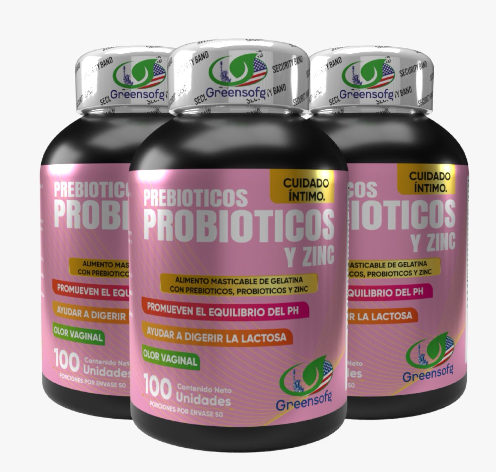 Tu equilibrio empieza aquí - Probioticos - Prebioticos y Zinc.