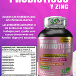 Tu equilibrio empieza aquí - Probioticos - Prebioticos y Zinc.