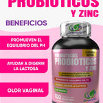 Tu equilibrio empieza aquí - Probioticos - Prebioticos y Zinc.