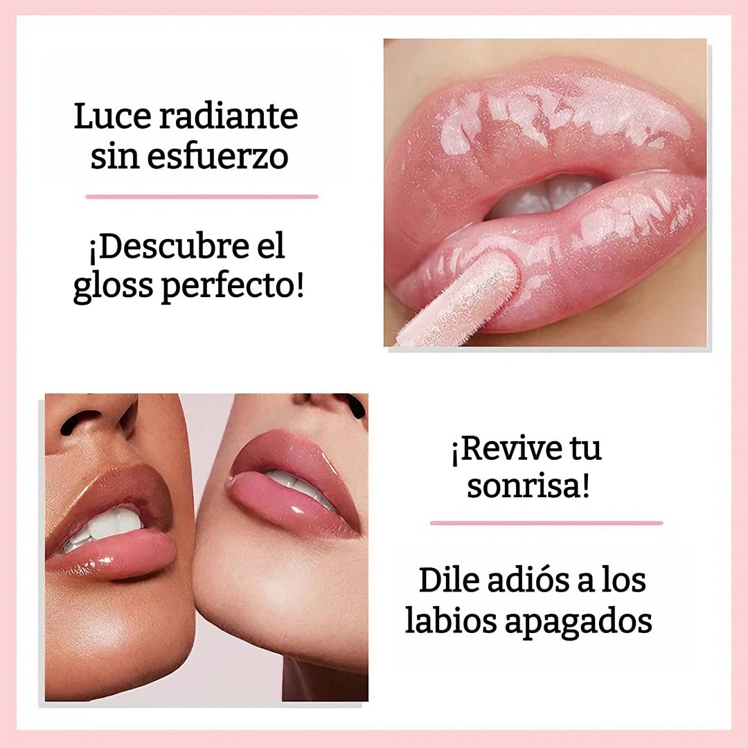 Glow Lips Kit – Efecto Volumen – SET DE 6 GLOSS HIDRATANTES