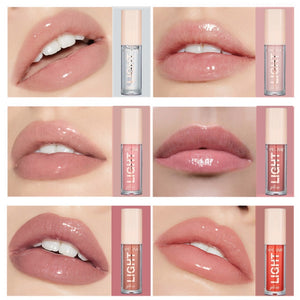 Glow Lips Kit – Efecto Volumen – SET DE 6 GLOSS HIDRATANTES