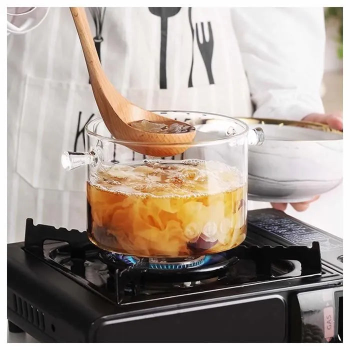 Olla Transparente de VIDRIO - IDEAL PARA TU COCINA