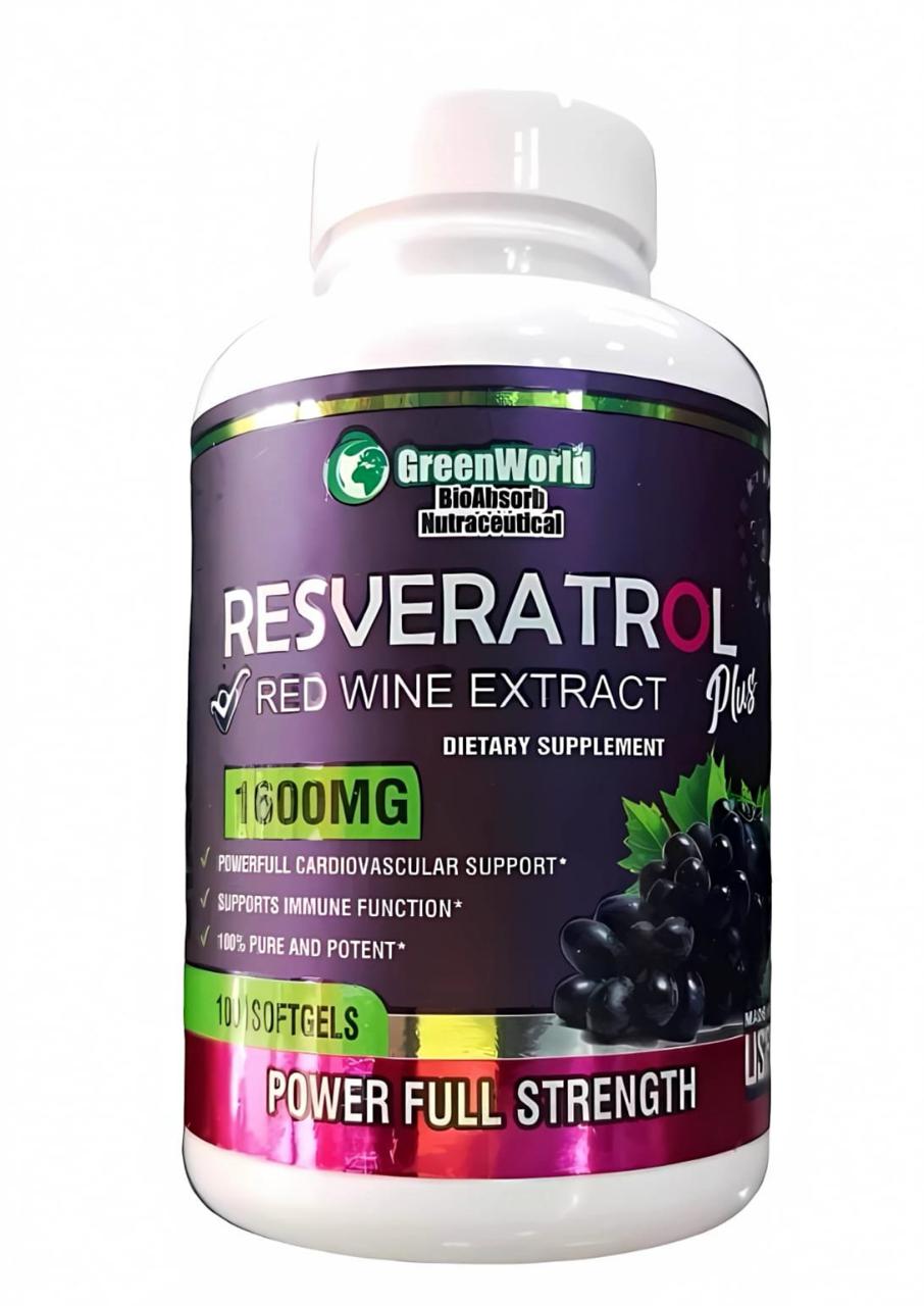 Resveratrol Premium - Tu Aliado para la Juventud y Vitalidad